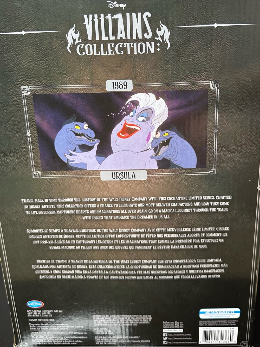 Disney Villains Collection Ursula Plush #5 - Picture 5 of 6